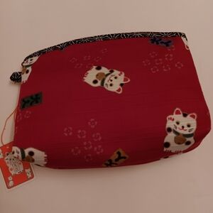 Red Cat Print Pouch